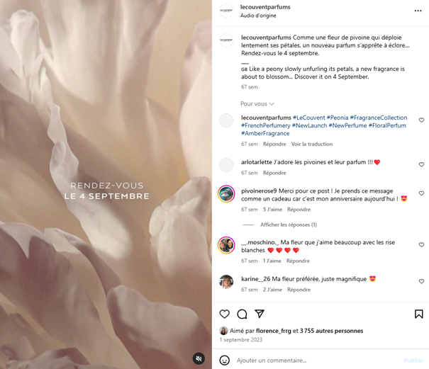 Instagram Le Couvent